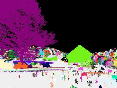 Solitary Farm - Typical Cultural Landscape 3D model