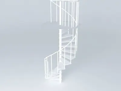 Spiral stair Free 3D model purchase