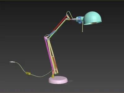 Forsa desk lamp - desk lamp 3D model