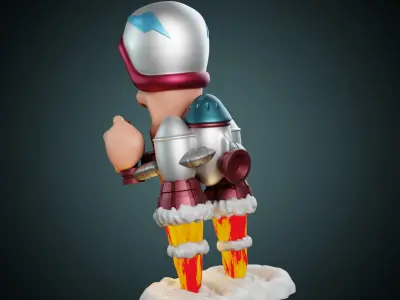 Worms - Jetpack 3D print model