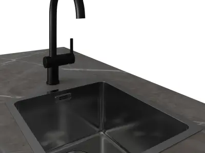 Kitchen set 13 3D model