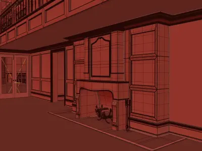 Beyonce and Jay Z house hamptons house 3D model