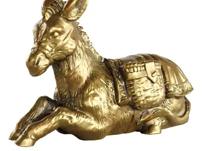 donkey statue 3D model