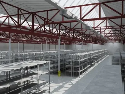 warehouse 3D model