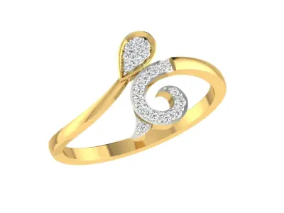 Light weight ring model  3D print model 19