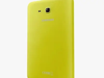 Samsung Galaxy Tab 3 Lite 7 0 3G Yellow 3D model