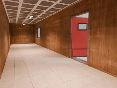 Rural Industrial Structures Pack Low-poly 3D model