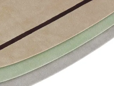 Oona Rug 90x200 3D model