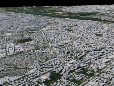 Novosibirsk - Russia 3D model