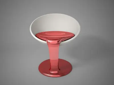 05 MELTHING CHAIR  3D model