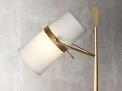 Yasmin Floor Lamp 3D model