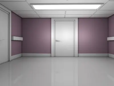 Apartment Corridor 3D model
