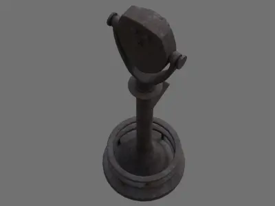 Tower Viewer 1C Low-poly 3D model