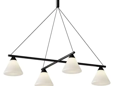 AGO Probe Chandelier 3D model