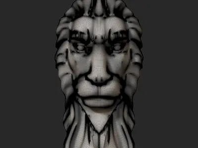 Lion Head LH-001 3D print model