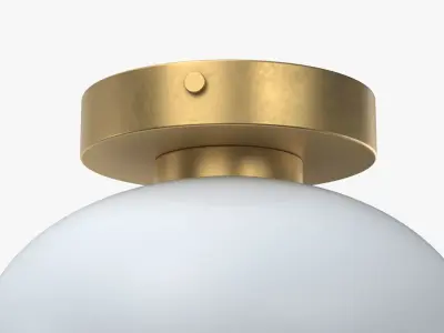 Mushroom Surface Mount in common with PBR 3D model