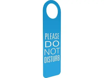 Door Hanger 3D model