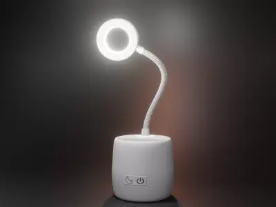 study lamp Low-poly 3D model