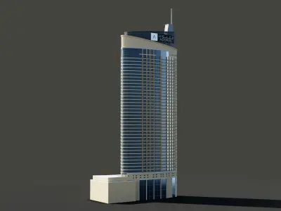 The Address Dubai Mall - Dubai 3D model