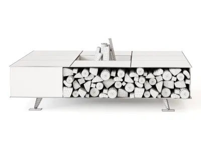 Fire Pit 07 3D model