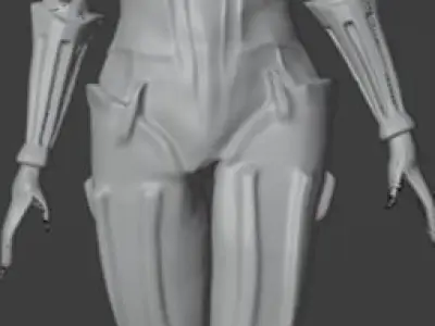 Metropolis Maria Fan Art 3D model