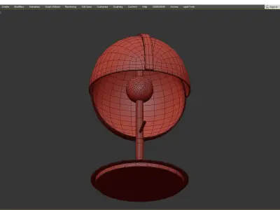 THEIA MARSET BY MATHIAS HAHN Low-poly 3D model