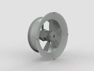 Window Exhaust Fan  3D model