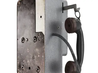 Payphone AMT-47 v1 3D model