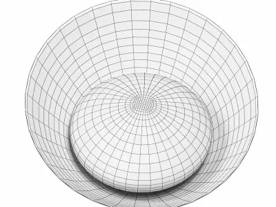 Brass Wall Lights Concha by Gallery L7 3D model