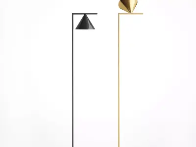 Flos Captain Flint 2 Floor Lamp by Romatti 3D model