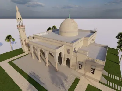 MOSQUE-Mosque 3D model