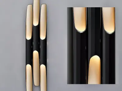 Delighfull pair of pencils 3D model