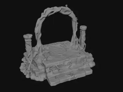 Stone Portal 3D model