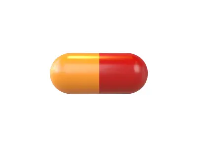 Pills v4 011 Low-poly 3D model