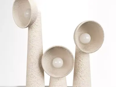 Soniah Floor Lamp Low-poly 3D model