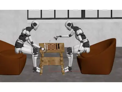robot 3D model 65