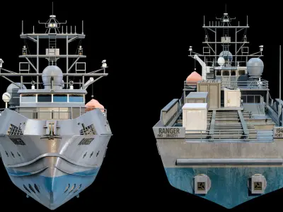  US Navy Robo-Ship Ranger Military Vessel PBR 