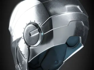 Iron Man Mark 2 Helmet for Cosplay 3D print model