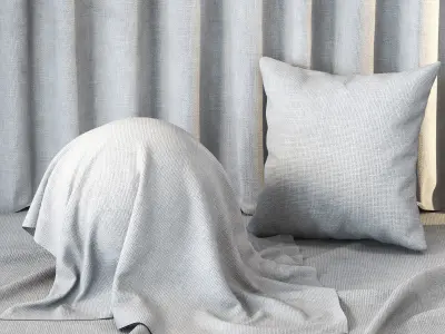 5 Color Fabric Textures 4K - Seamlss Texture