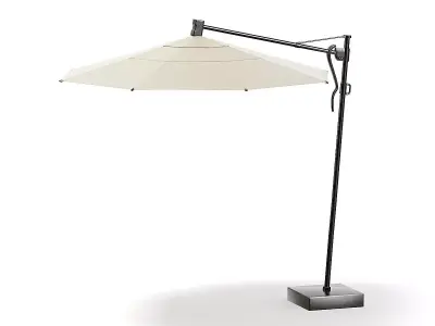 Garden Umbrella 3D Model 3D model