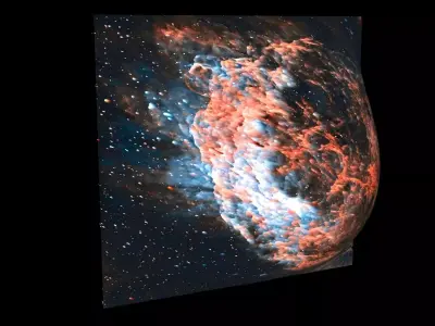 Banana Nebula 3D model