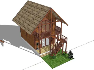 Creative Design-Holiday Cabin-051 3D model
