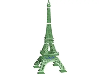 Tour 60cm Exercice couper avec Netfabb  Free 3D print model
