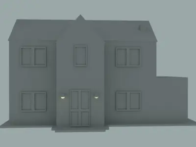 Street House  3D model