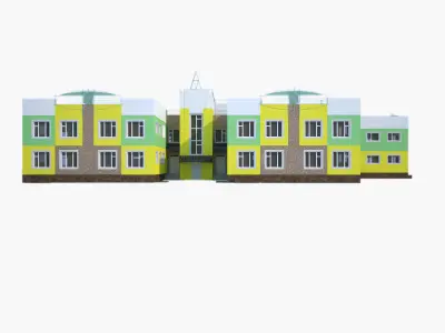 Kindergarten 3D model