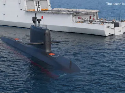  PLA Navy Attack Submarine Type 039A 