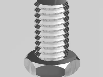 12mm bolt 3D print model