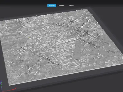 Cityscape Berlin Germany 3D model purchase