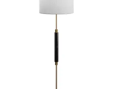 PIAZZA floor lamp with shade 3D model