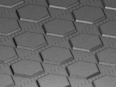 Exquisite Garden Floor Tiles 3D print model